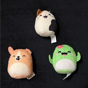 Colorful 3pc Mini Squishmallows